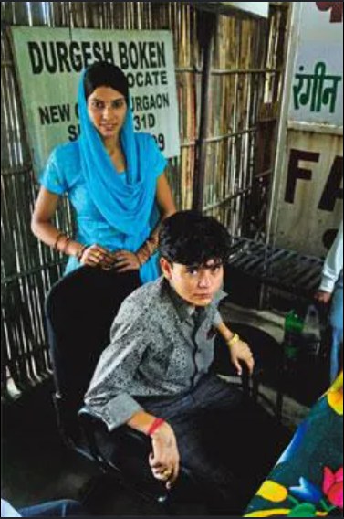 Savita and Veena in the 2011 Gurgaon landmark protection matter
